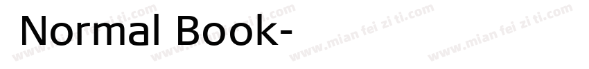ヒカリ角ゴ Normal Book字体转换
